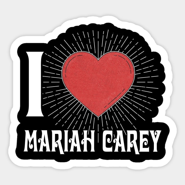 Thanksgiving Mariah Name Retro Styles Christmas 70s 80s 90s Sticker by Gorilla Animal